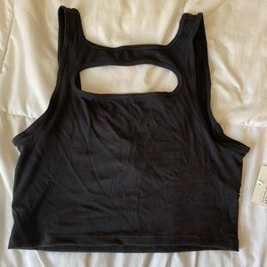 •lululemon La crop cut out tank, size 10•